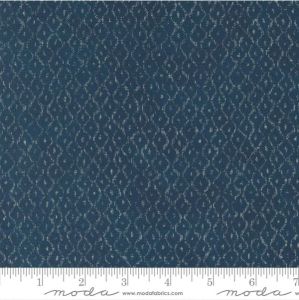 Indigo Blooming fabric: Nara Diamonds Navy | 