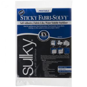 Sulky Sticky FabriSolvy Printable Sheets | 