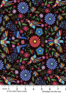 Mexicana fabric: Otomi Art (per 1/4 metre) | 