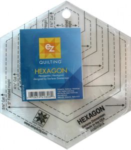 EZ Quilting Hexagon Ruler | 