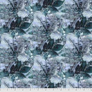 Into the Woods Fabric: Arctic Leaves Spruce (per 1/4 metre) | 