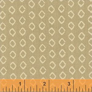 Atlas fabrics: Diamonds Sand (per 1/4 metre) | 