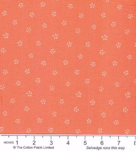 Classic Coordinates Fabric: Dash Ditsy Peach (per 1/4 metre) | 