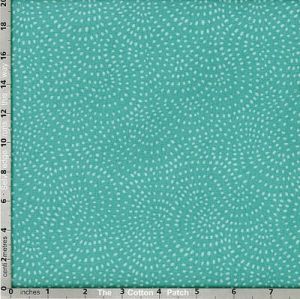 Dashwood Studio Fabric: Twist Teal (per 1/4 metre) | 