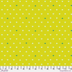 Tula Pink Besties Fabric: Unconditional Love Clover (per 1/4 metre) | 