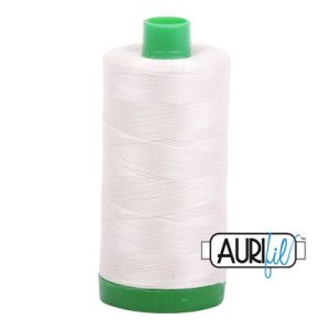 Aurifil 40 Cotton Thread 2309 Silver White | 