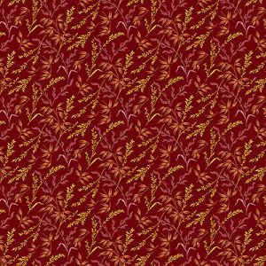 Lady Tulip fabric: Rustic Branch Persian Plum (per 1/4 metre) | 