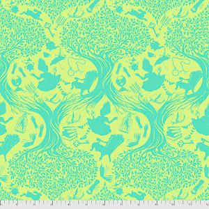 Curiouser & Curiouser Fabric: Down the Rabbit Hole Bewilder (per 1/4 metre) | 