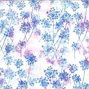 Bali Batik Handpaints Fabric: Hyacinth (per 1/4 metre) | 