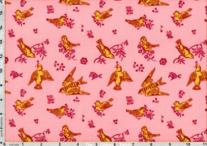 Free Spirit Designers Fabric: Birds and Love Cheeky (per 1/4 metre) | 