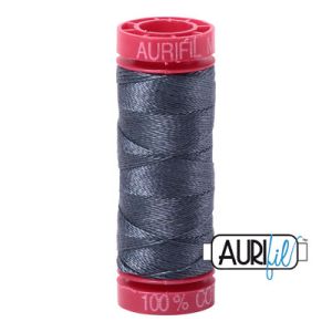 Aurifil 12 Cotton Thread 1158 Medium Grey | 