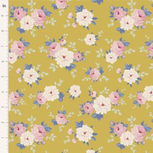 Tilda Sunday Brunch fabric: Pernille, Yellow | 