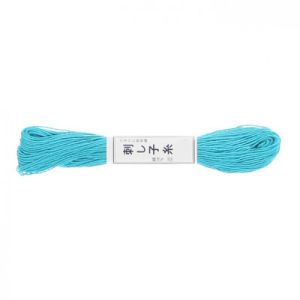 Cyan Blue Sashiko Thread 20m Skein | 