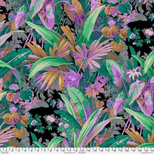 Kaffe Fassett Collective Jungle fabric Lavender | 