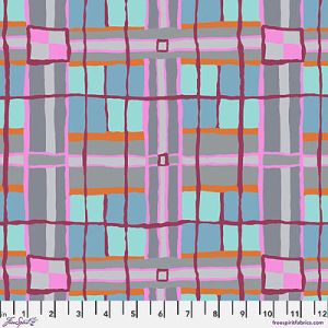 Kaffe Fassett Collective: Checkmate Grey (per 1/4 metre) | 