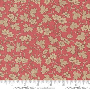 Rouenneries Trois fabric: Mignon, Faded Red | 