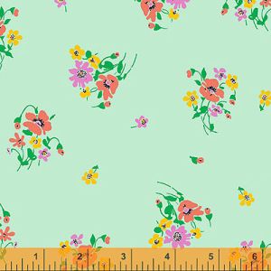 Posy Fabric: Posy Mint (per 1/4 metre) | 