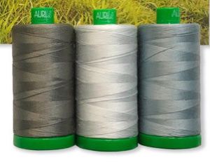 Aurifil 40 Weight Colour Builder Sumatran Elephant Grey | 