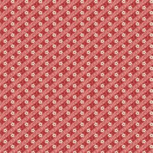 Lighthouse Red fabric: Saltmallow Marsh, Red Roof | 