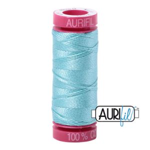 Aurifil 12 Cotton Thread 5006 Light Turquoise | 