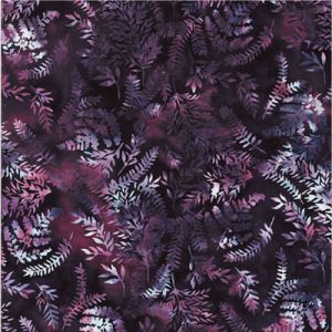 Bali Batik Handpaints Fabric: Grape (per 1/4 metre) | 