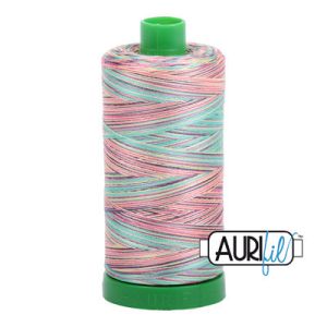 Aurifil 40 Cotton Variegated Thread 3817 Marrakesh | 