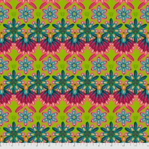 MagiCountry Fabric: Mini Plumettes Green (per 1/4 metre) | 