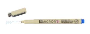 Sakura Pigma Micron Blue Pen 01 | 