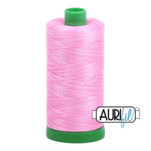 Aurifil 40 Cotton Variegated Thread 3660 Bubblegum | 