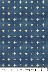 Hajime fabric: Scratch Spot, Blue | 