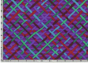 Brandon Mably Fabric Mad Plaid Purple | 