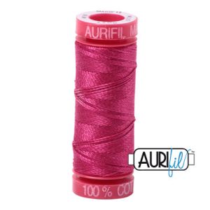 Aurifil 12 Cotton Thread 1100 Red Plum | 