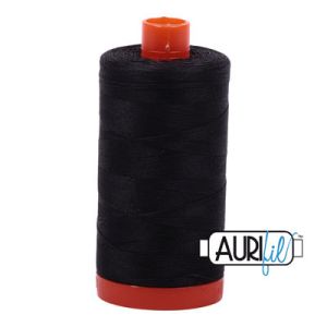 Aurifil 50 Very Dark Grey Thread 4241 | 