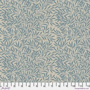 William Morris Emery Walker Fabric: Emery's Willow Woadblue | 