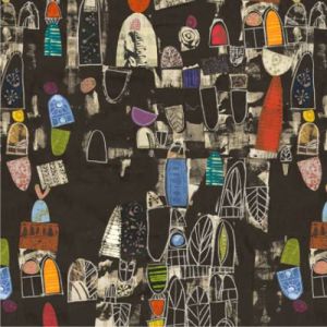 Marcia Derse Fabric: Art History Timeline Lecture Black | 