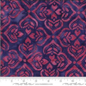 Confection Batiks Fabric: Larkspur Currant (per 1/4 metre) | 