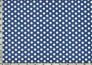 Tilda Dots: Medium Dots Night Blue (per 1/4 metre) | 