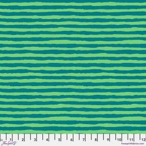 Kaffe Fassett Collective: Comb Stripe Teal | 