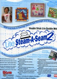 Steam a Seam Lite 2  5 Sheets 9" x 12" | 