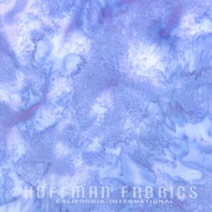 Hoffman Watercolour Batik Fabric: Petunia (per 1/4 metre) | 