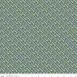 Sense and Sensibility Fabric Devonshire Green (per 1/4 metre) | 