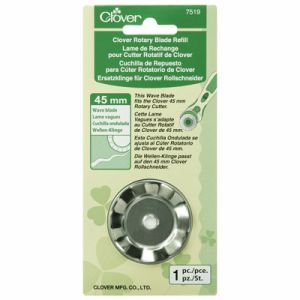 Clover Rotary Cutter Wave Blade 45mm | 