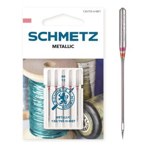 Schmetz Metallic Sewing Machine Needles Size 80/12 | 