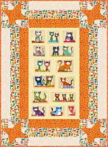 Fur-Ever Friends, Cats Quilt Kit PreOrder | 