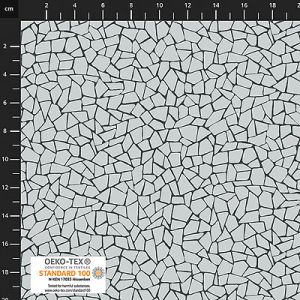 Quilters Coordinates fabric: Cracks Grey (per 1/4 metre) | 