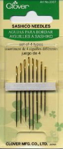 Sashiko Needles (Clover)  8 needles/pack | 