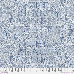 Emery Walker's House Fabric: The Beauty of Life Indigo | 