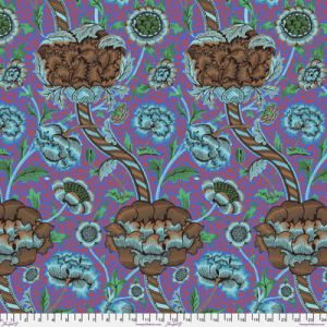 Kaffe Fassett x Morris & Co Fabric: Wandle Cobalt | 