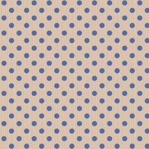 Tilda fabric: Creating Memories Summer Polkadot Blue | 