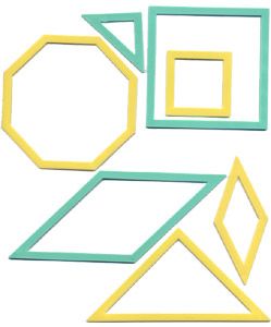 Clover Patchwork Templates  Square/Octagon | 